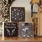 Large Merry Christmas Stencils for Crafts Reusable (Christmas Stencils) 14.75"L x 8"W